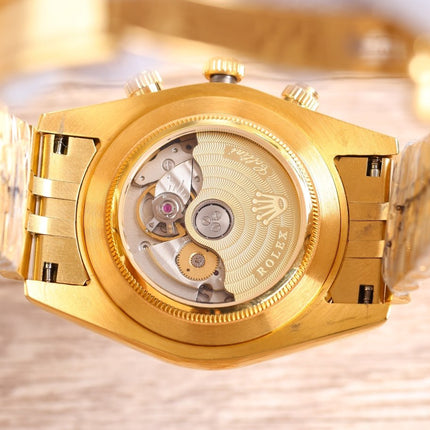 DATEJUST 41MM GOLD CASE CHRONOGRAPH