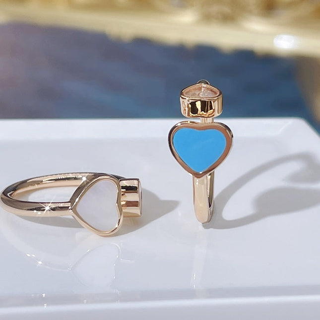 HAPPY HEART RING 1 DIAMOND