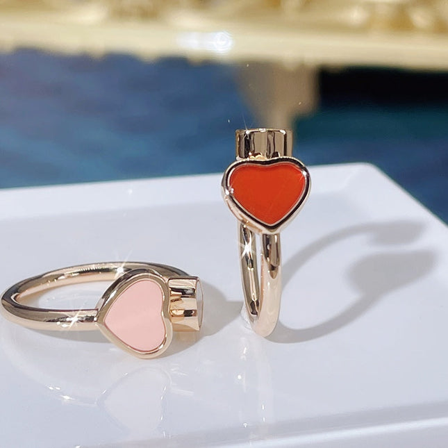 HAPPY HEART RING 1 DIAMOND