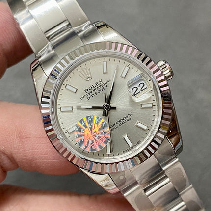 DATEJUST 31MM STEEL GREY DIAL