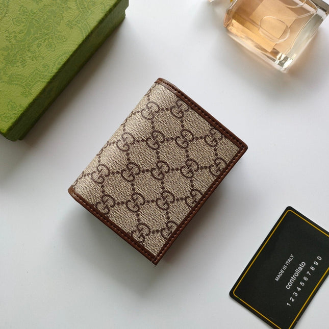 CARD HOLDER WALLET SUPREME BROWN