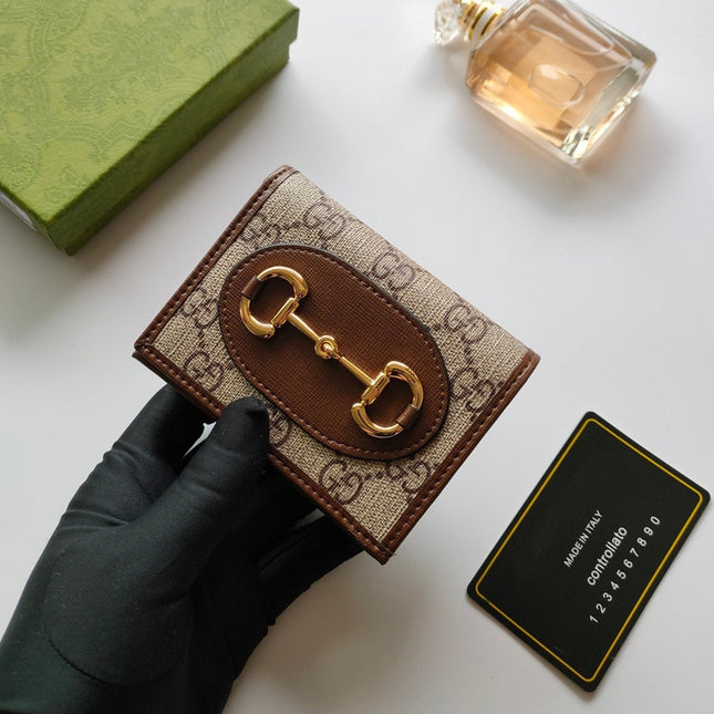 CARD HOLDER WALLET SUPREME BROWN