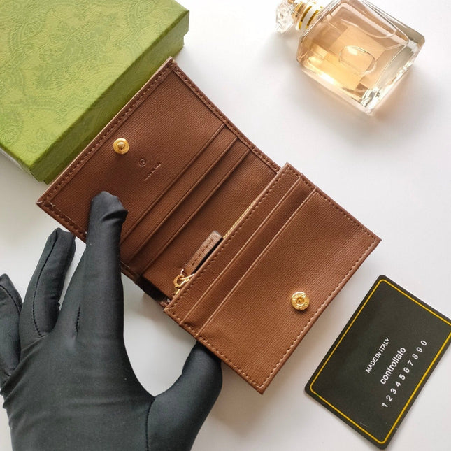 CARD HOLDER WALLET SUPREME BROWN