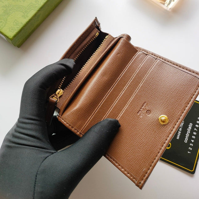 CARD HOLDER WALLET SUPREME BROWN