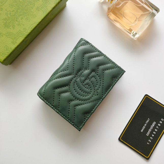 CARD WALLET MARMONT EMERALD GREEN