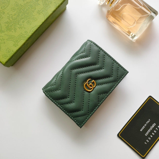 CARD WALLET MARMONT EMERALD GREEN