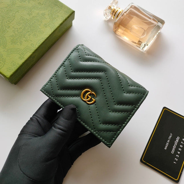 CARD WALLET MARMONT EMERALD GREEN