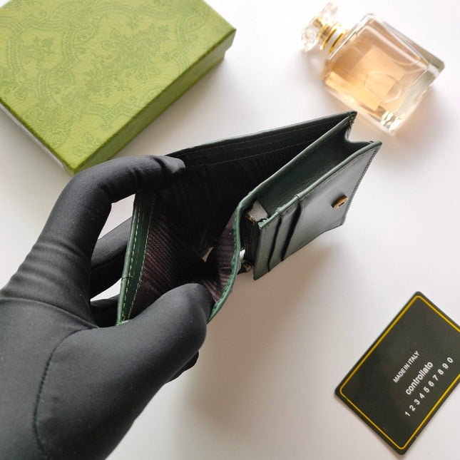 CARD WALLET MARMONT EMERALD GREEN