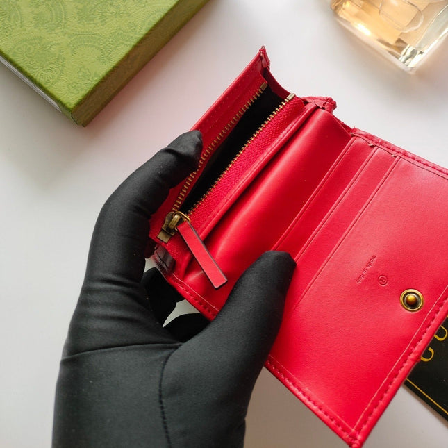 CARD WALLET MARMONT RED