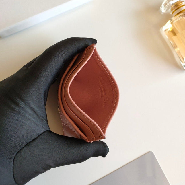 CARD HOLDER WALLET CARO DARK PINK