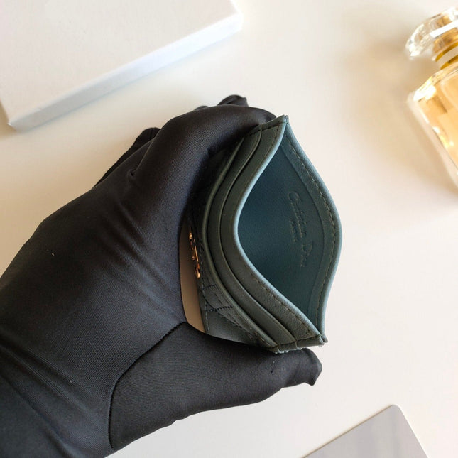 CARD HOLDER WALLET CARO EMERALD GREEN