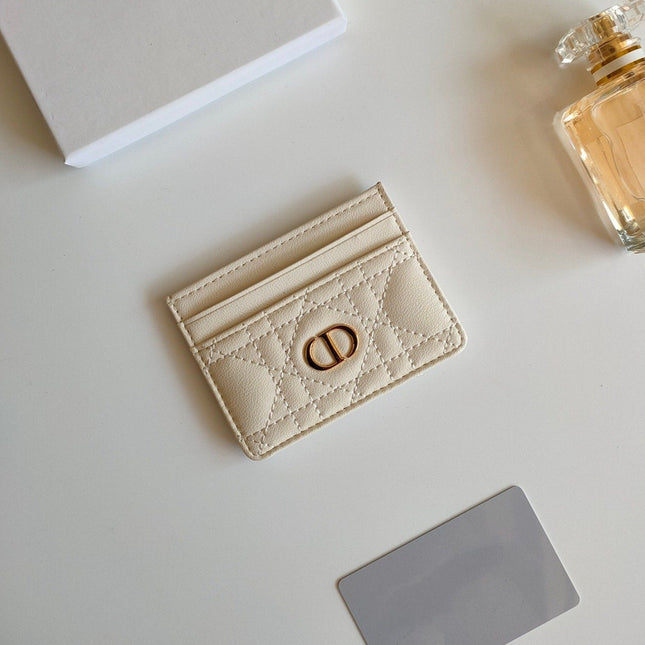 CARD HOLDER WALLET CARO BEIGE