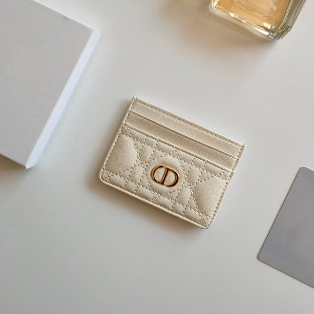 CARD HOLDER WALLET CARO BEIGE