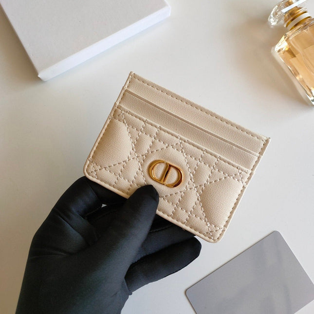 CARD HOLDER WALLET CARO BEIGE