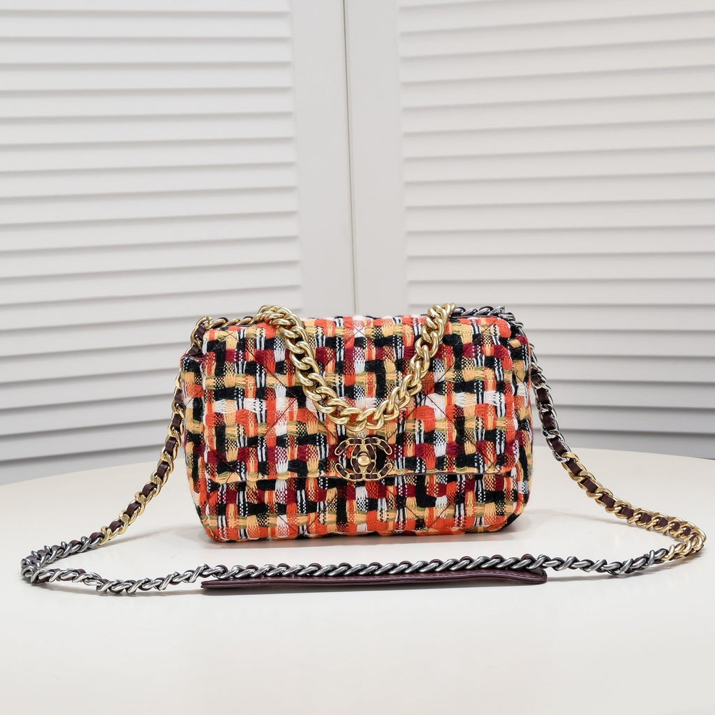 19 BAG TWEED 3308 ORANGE