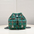 TWEED BACKPACK 8038 GREEN