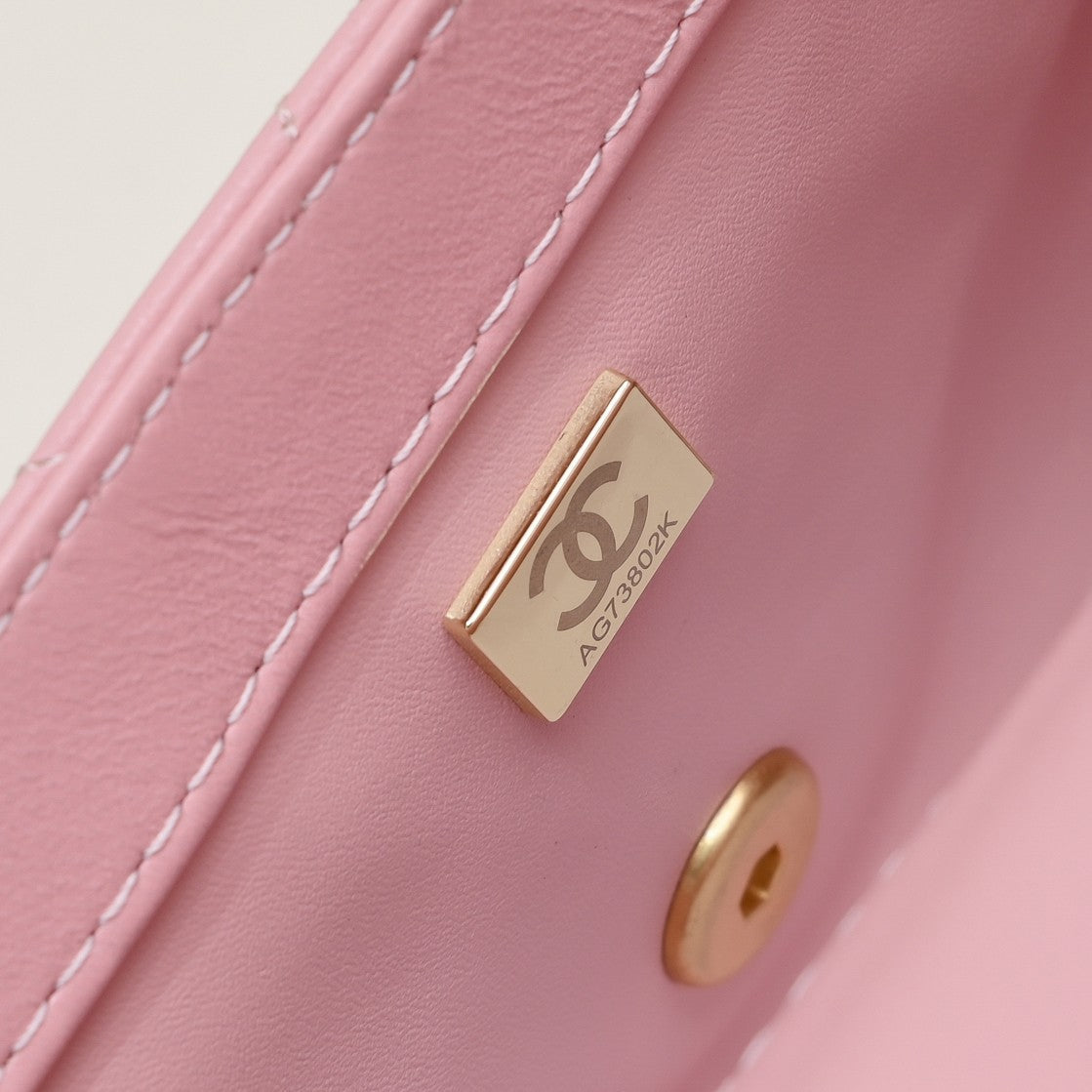 SMALL FLAP BAG 17CM 1786 PINK GOLD