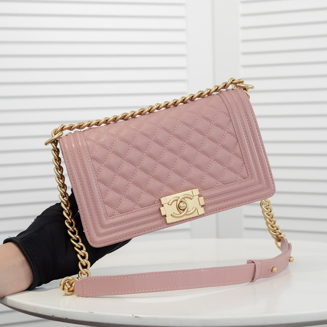 CAVIAR BOY BAG MEDIUM 67086 PINK