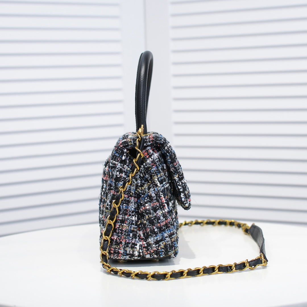 TWEED FABRIC 26CM 92991 COLORFUL