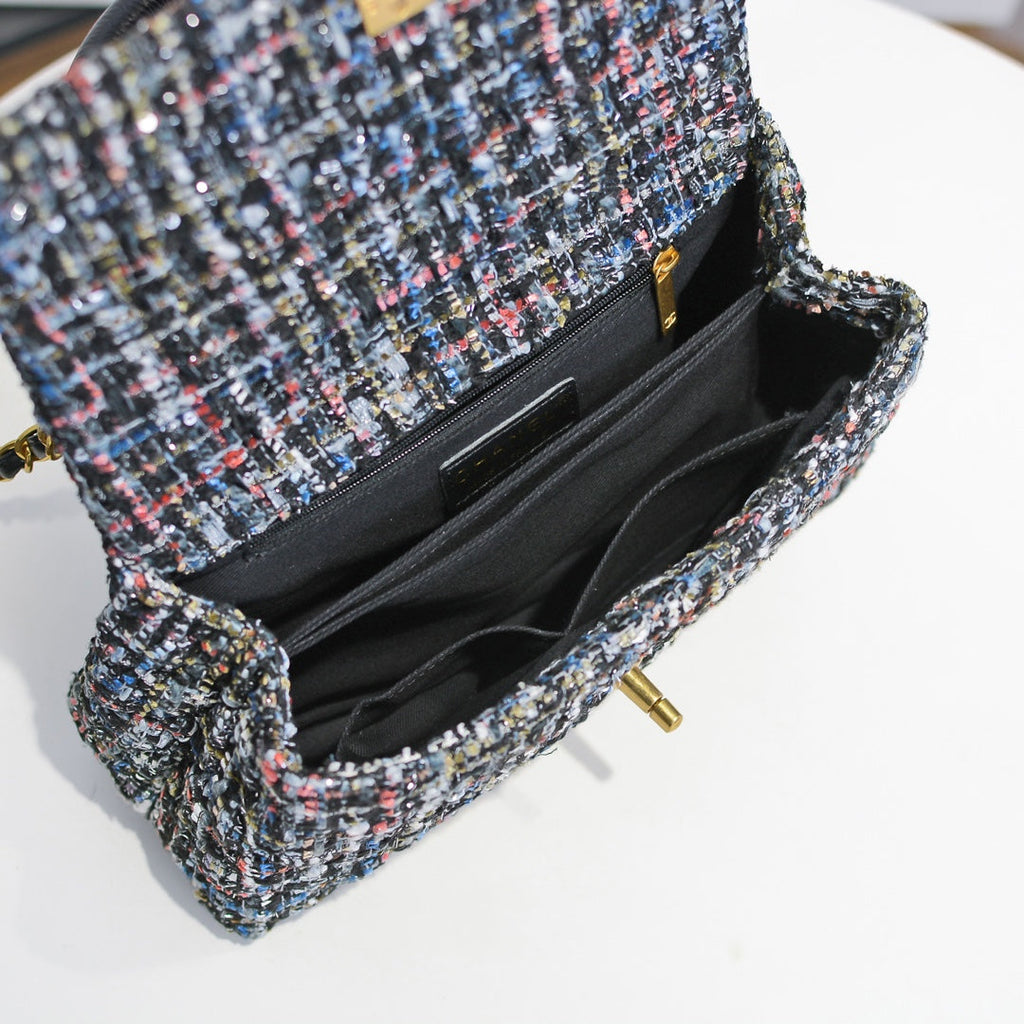 TWEED FABRIC 26CM 92991 COLORFUL