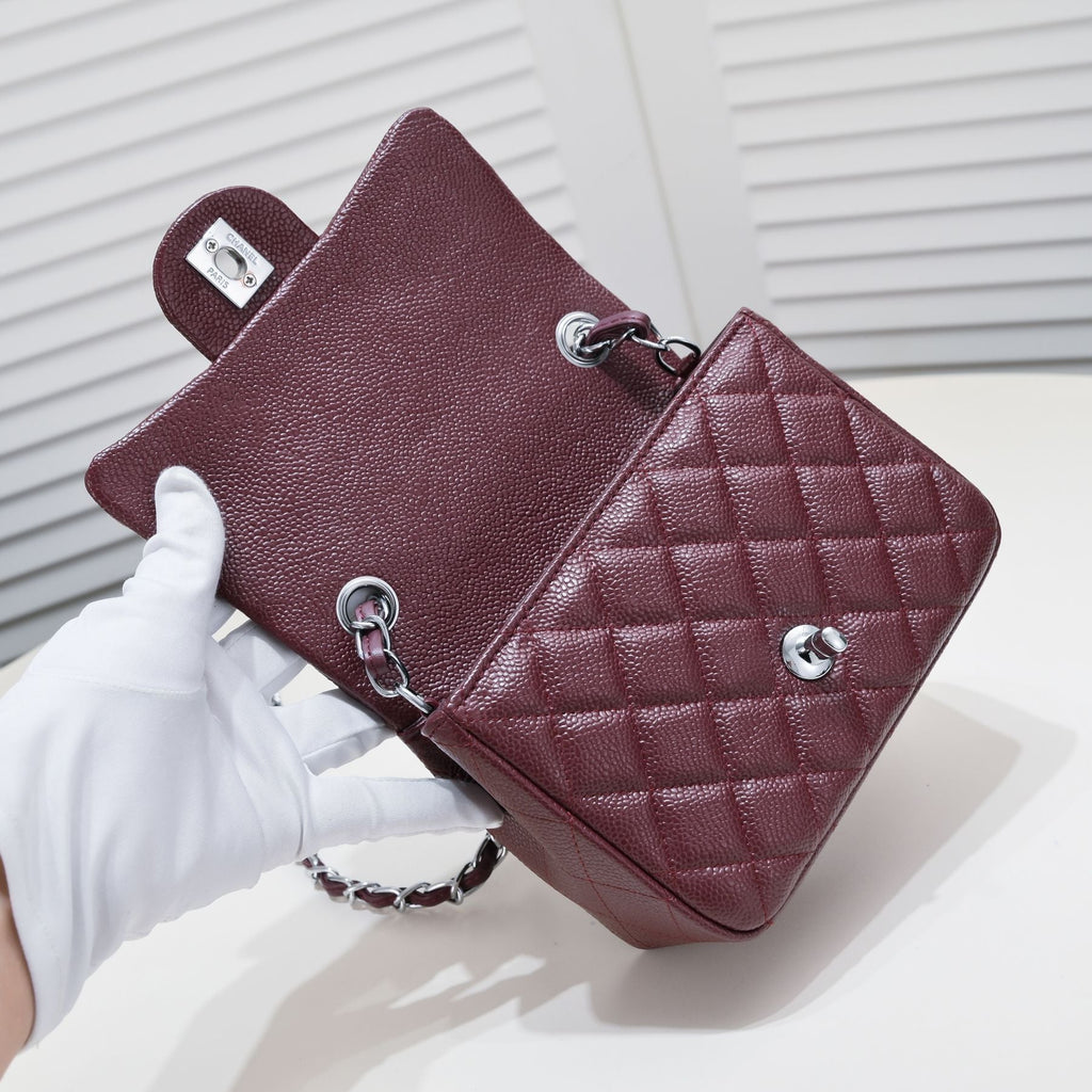 MINI CAVIAR 17CM 1115 PLUM RED