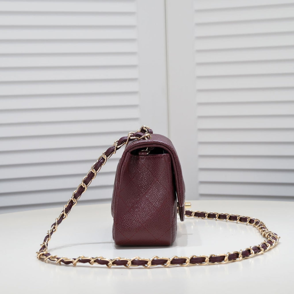 MINI CAVIAR 17CM 1115 PLUM RED