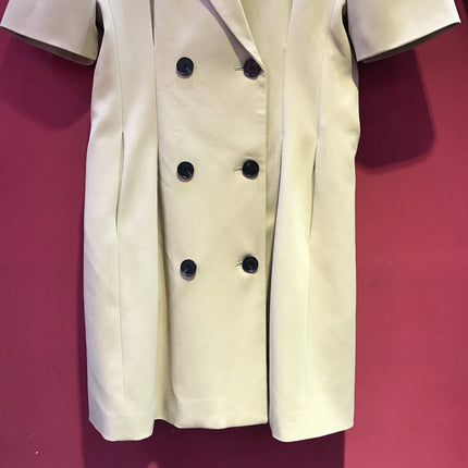 BALENCIAGA 26S SHORT-SLEEVE BLAZER DRESS 245
