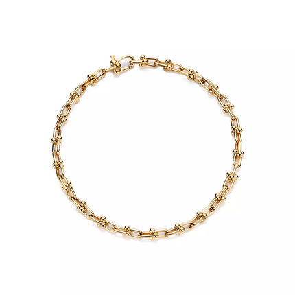HARDWARE MICRO LINK 44 MOTIF GOLD BRACELET
