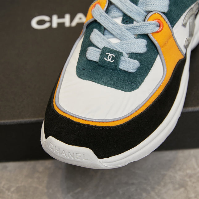 CC TRAINER TRIPLE BLACK ORANGE SUEDE