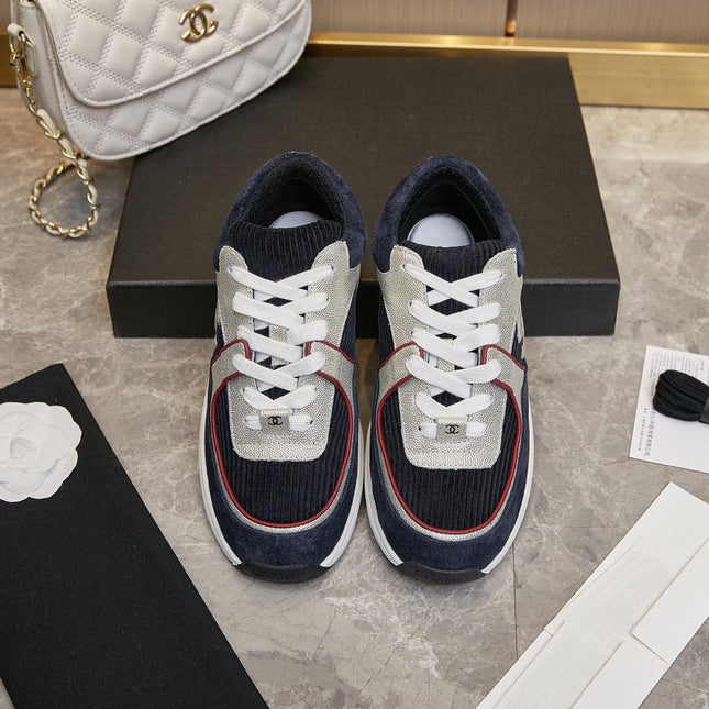 CC TRAINER TRIPLE BLUE BLACK SUEDE