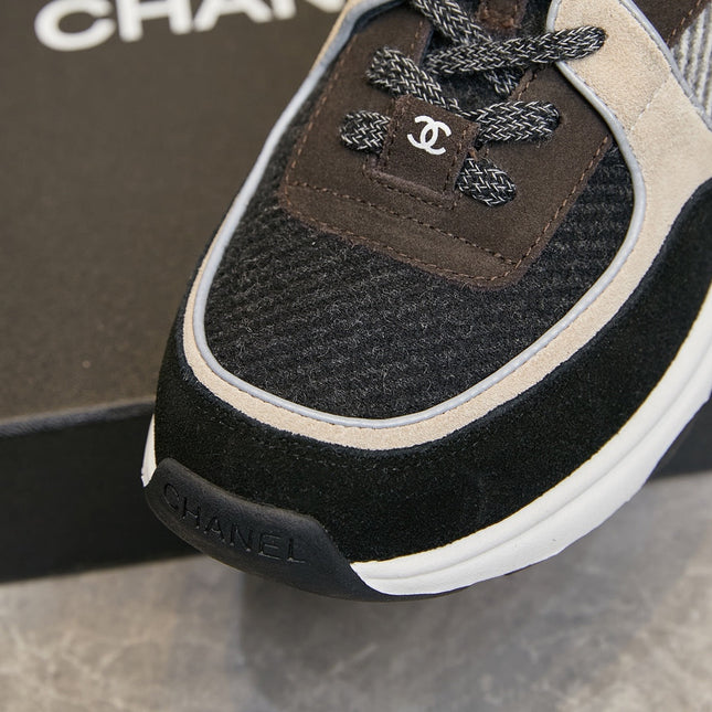 CC TRAINER TRIPLE BLACK BROWN SUEDE