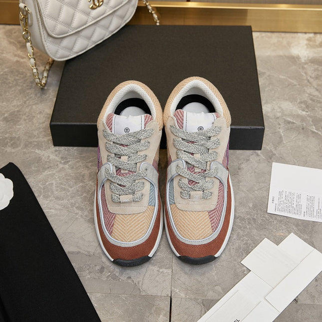 CC TRAINER TRIPLE PINK BROWN SUEDE