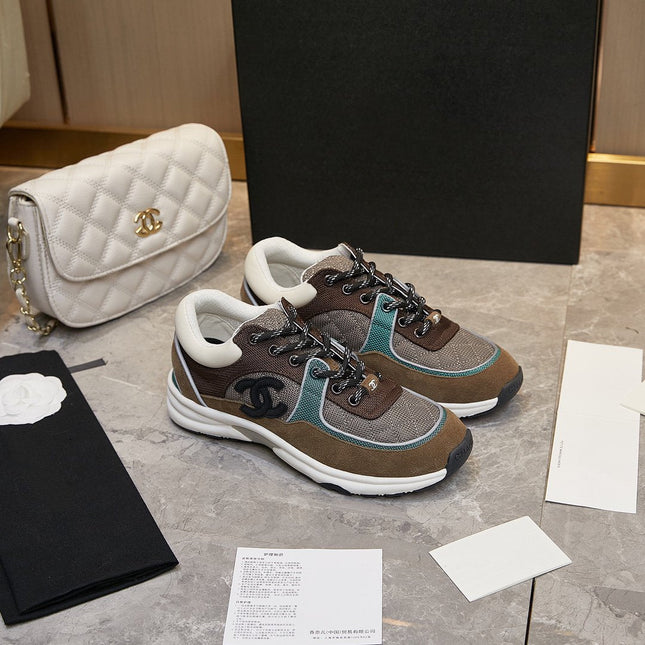 CC TRAINER TRIPLE BLUE BROWN SUEDE