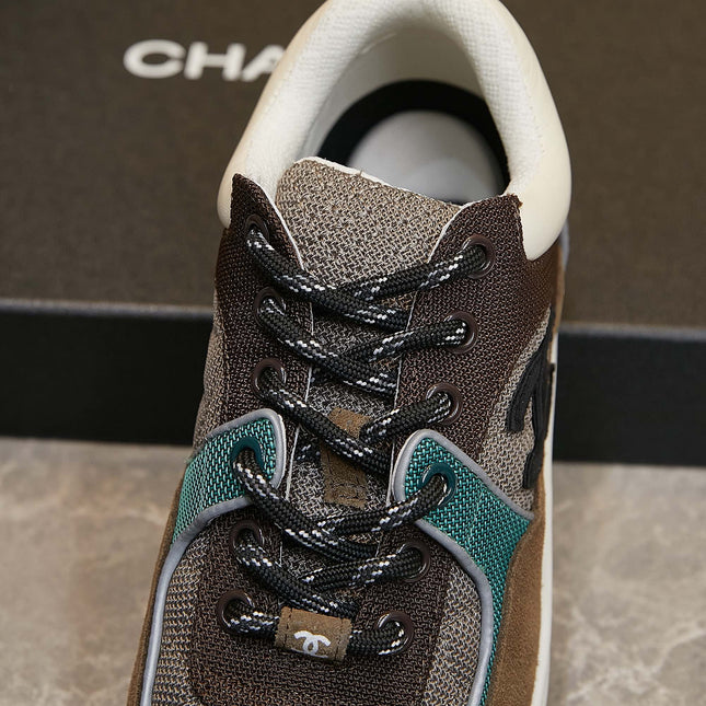 CC TRAINER TRIPLE BLUE BROWN SUEDE