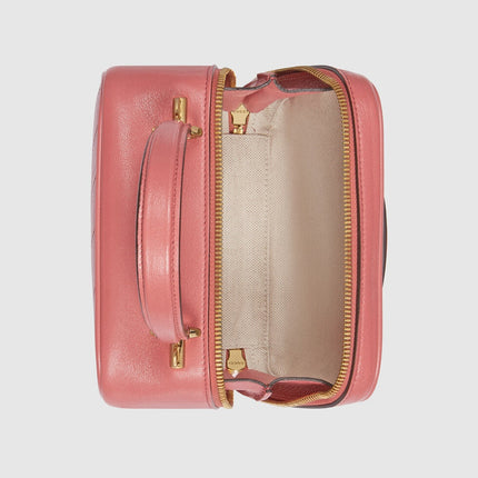 GUCCI 26S TOP HANDLE BAG 17 IN PINK CALFSKIN