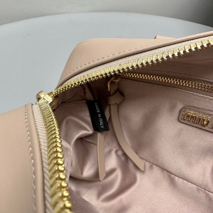 ARCADIE SMALL 22 BAG IN BABY PINK CALFSKIN