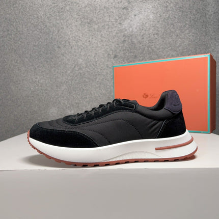 LP WEEKEND WALK SNEAKERS BLACK SUEDE