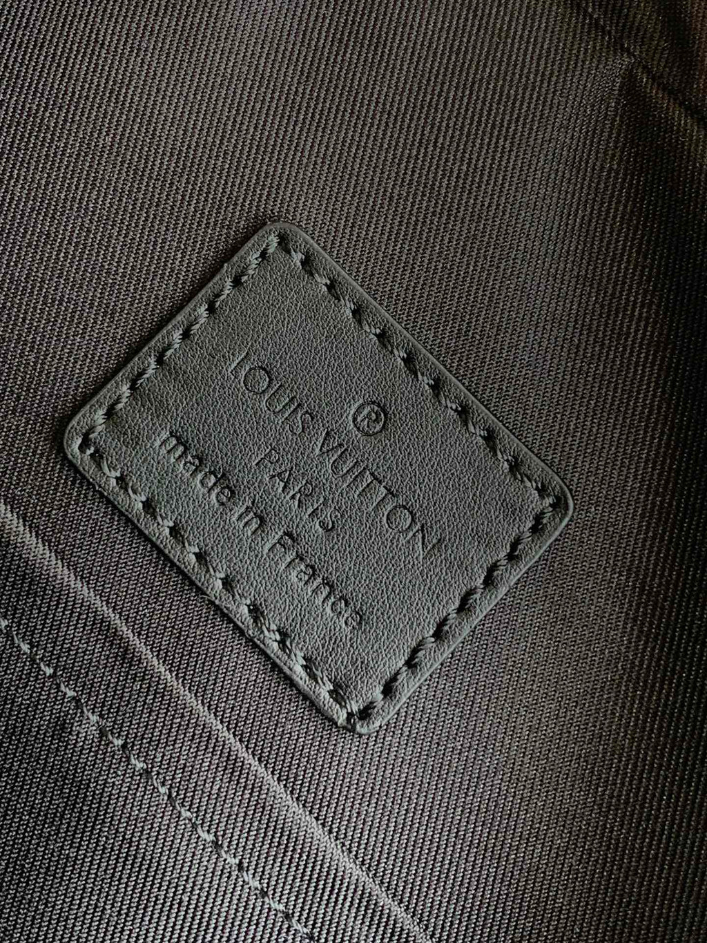 BACKPACK 41.5 IN BLACK MONOGRAM LAMBSKIN