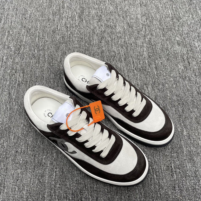 CC TRAINERS WHITE BLACK SUEDE