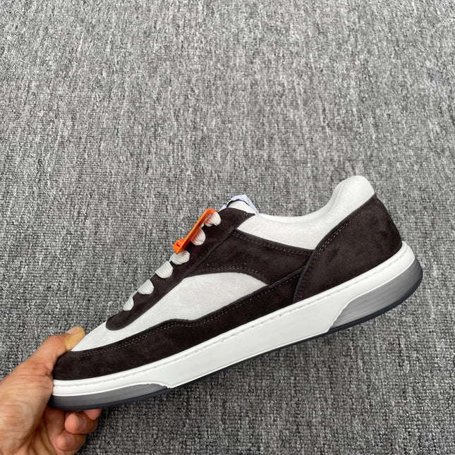 CC TRAINERS WHITE BLACK SUEDE