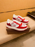 LV BEVERLY SNEAKER WHITE RED
