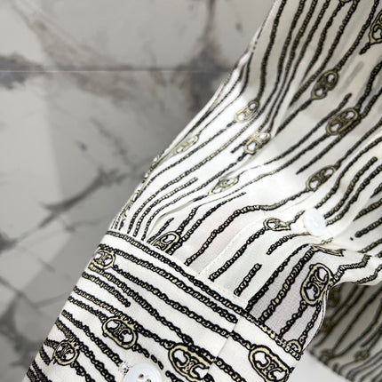 CELINE 26S SILK SHIRT 430