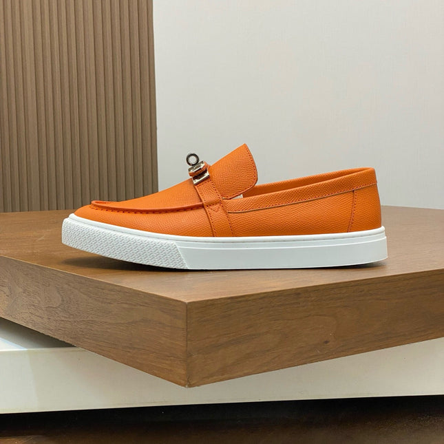 HM GAME SLIP-ON SNEAKER TIGER CALFSKIN