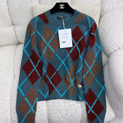 CHANEL 25S ROUND NECK SWEATER SET STYLE 254