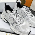 CD CHRONO SNEAKERS IN WHITE AND BLACK MESH