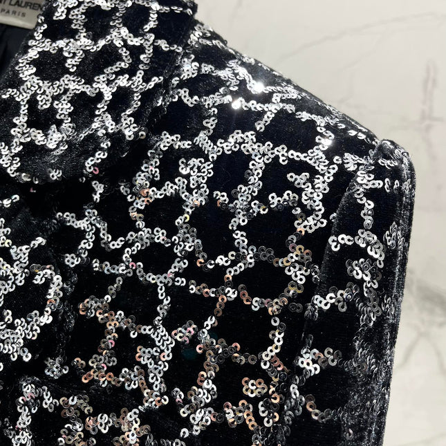 YSL 25S SEQUIN JACKET STYLE 140