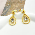 High-Quality Silver Alloy - 14K Gold Plated