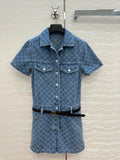 GUCCI DENIM JUMPSUIT STYLE 93