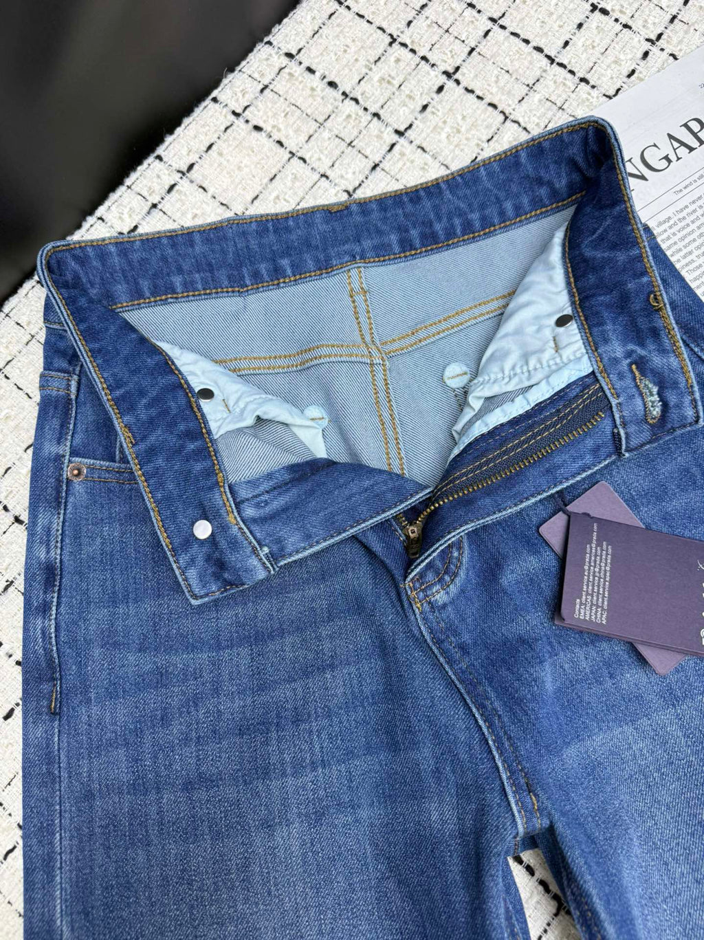 PRADA 25S STRAIGHT-LEG JEANS 615
