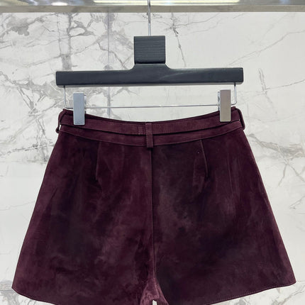 HERMES 25S SHEEPSKIN SHORTS 176